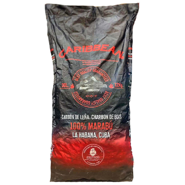 Caribbean Marabu Doğal Mangal Kömürü 12 kg